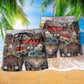 Farm Animals Happy Beach Shorts For Outdoor Activities And Vacation Travel