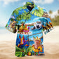 Farm Animals Stay Hawaiian Shirt For Beach Days, Summer Outings, And Thoughtful Gift Giving