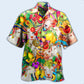 Farm Life And Wildlife Hawaiian Shirt With All Over Print For Beach Parties Vacation Travel And Relaxed Casual Style
