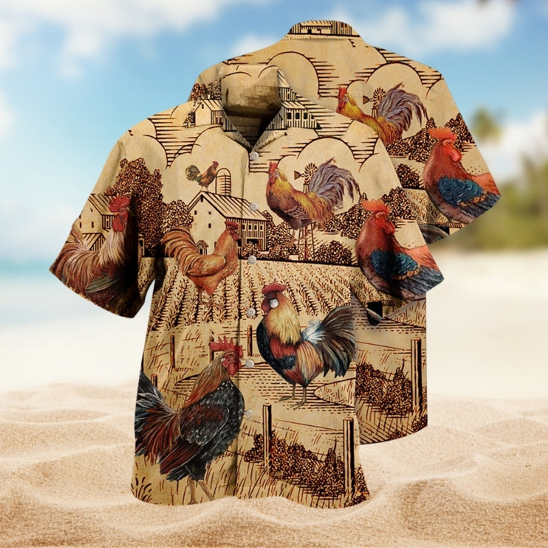 Dog Grooming Shower Bathroom Hawaiian Shirt Collar And Front View For Island Holidays