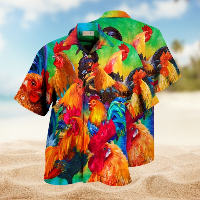 Waterskiing Grandpa Hawaiian Shirt Graphic Artwork Detail For Vacation Style