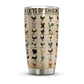 Farm Chicken 20 Oz Tumbler For Coffee Travel And Daily Drinks