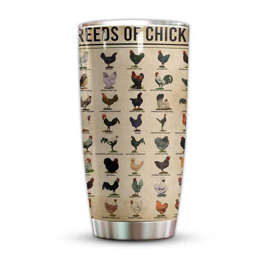 Farm Chicken 20 Oz Tumbler For Coffee Travel And Daily Drinks