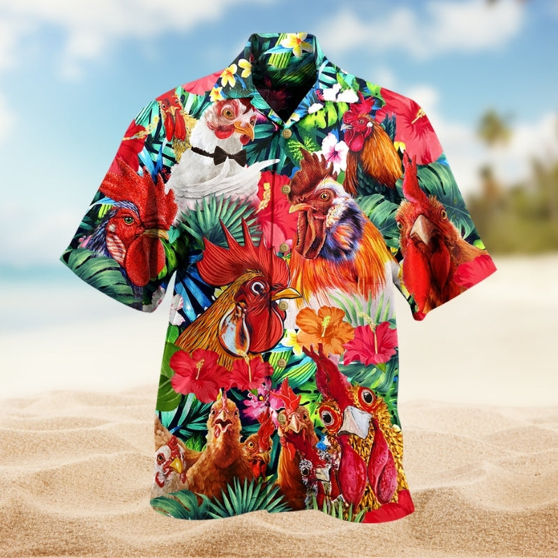 Colorful Hippie Magic Mystic Hawaiian Shirt Relaxed Style View For Vacation Style