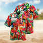 Farm Chicken Wonder Hawaiian Shirt For Summer Vacation, Beach Travel, And Casual Wear
