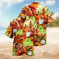 Playful Chicken Wing Hawaiian Shirt For Island Getaways Beach Parties And Comfortable Vacation Style