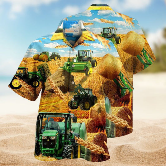Farm Harvest Plant Hawaiian Shirt For Beach Days, Summer Outings, And Thoughtful Gift Giving