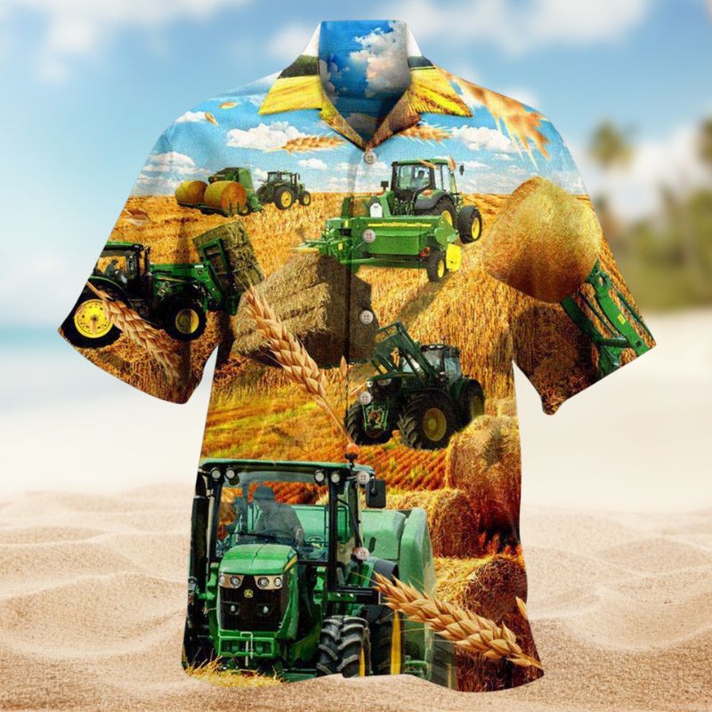 Farm Harvest Plant Hawaiian Shirt For Beach Days, Summer Outings, And Thoughtful Gift Giving