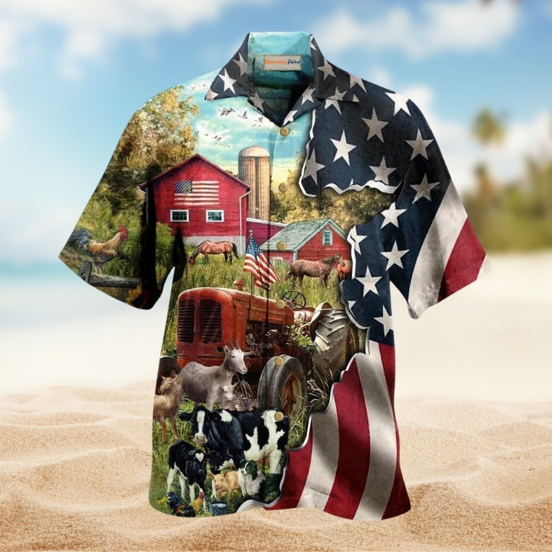 Funny Surfing Flamingo Surf Hawaiian Shirt Button Front Artwork For Casual Outings
