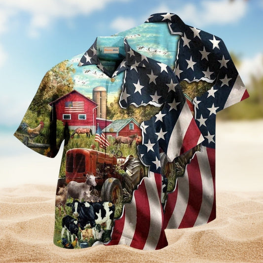 Funny Surfing Flamingo Surf Hawaiian Shirt Fabric Pattern Detail For Island Holidays