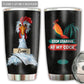 Chicken Farm Humor Personalized 20 Oz Tumbler For Coffee Travel And Daily Drinks