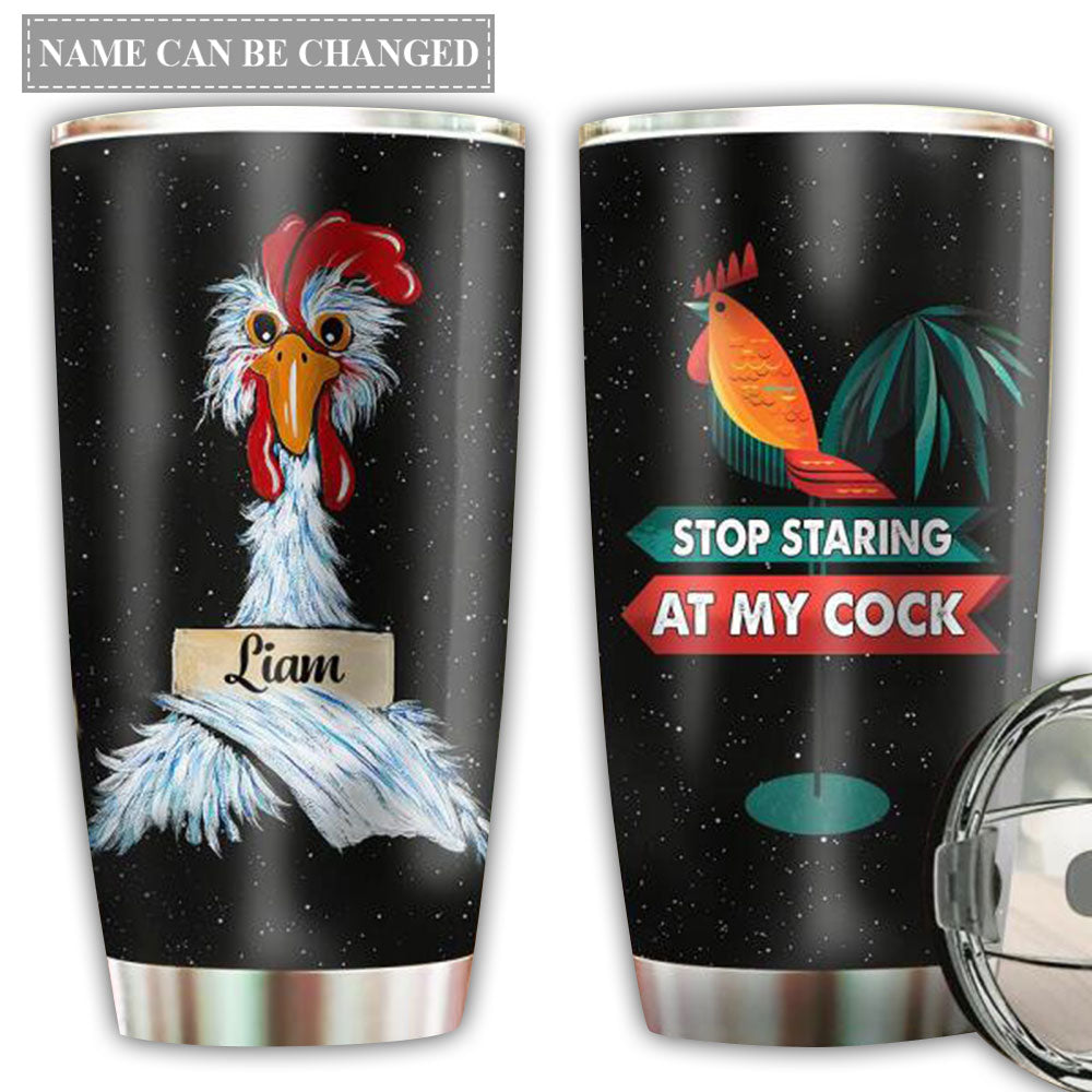 Chicken Farm Humor Personalized 20 Oz Tumbler For Coffee Travel And Daily Drinks