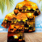 Farm Til Job Done Hawaiian Shirt Artwork Detail For Resort Trips And Outdoor Activities