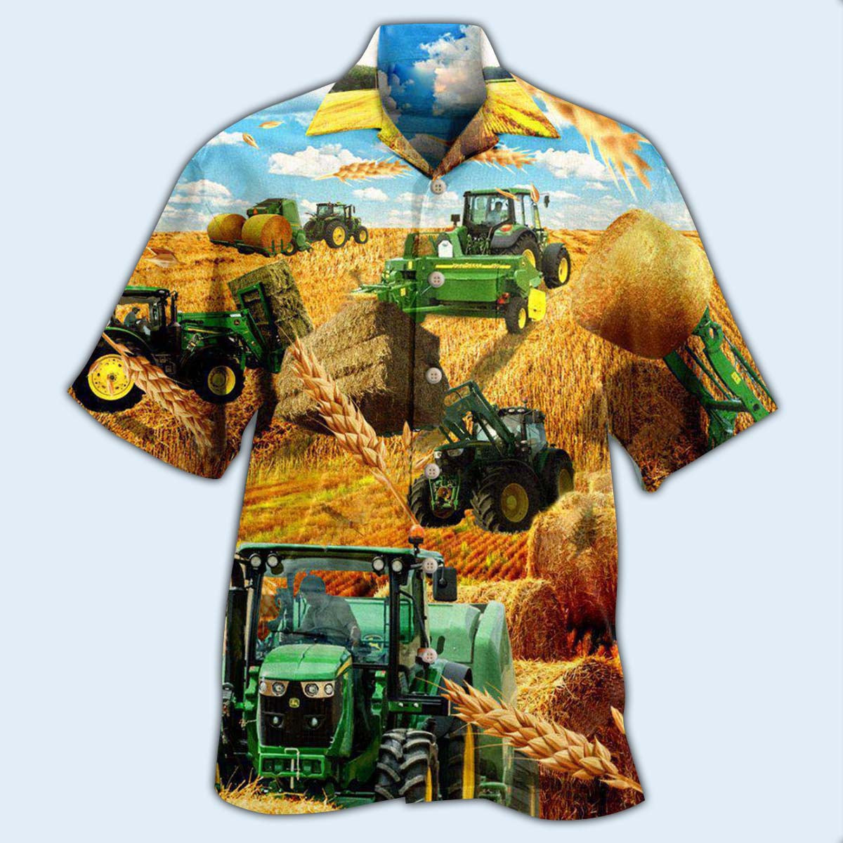 Farm Harvest Plant Hawaiian Shirt For Beach Parties And Weekend Getaways
