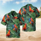 Summer Farm Chicken Rooster Hawaiian Shirt For Beach Days, Coastal Adventures, And Thoughtful Gift Giving