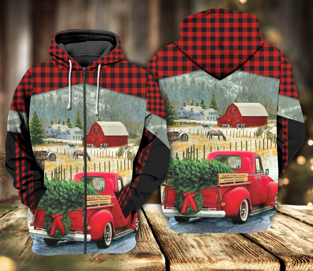 Farm Love Christmas Holiday Hoodie For Holiday Parties Weekend Outings And Cheerful Gift Giving