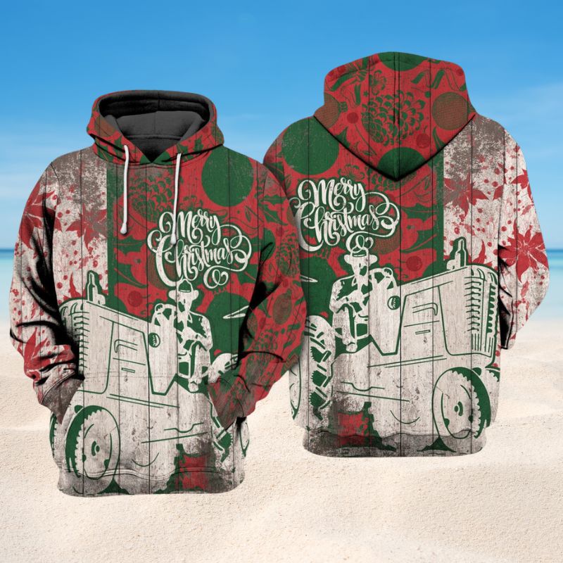 Farm Love Christmas Holiday Hoodie For Christmas Gatherings Outdoor Trips And Relaxed Seasonal Style