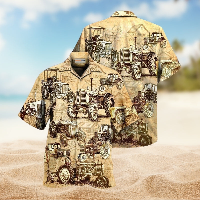 Farmer All I Want To Do Is Work On My Farm Hawaiian Shirt For Summer Vacation Beach Travel And Relaxed Casual Wear