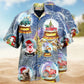 Farmer Christmas Funny Global Hawaiian Shirt For Summer Vacation Beach Travel And Relaxed Casual Wear