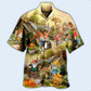 Garden Gnome And Farm Life Hawaiian Shirt With All Over Print For Warm Weather Adventures Parties And Daily Comfort