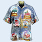 Christmas Playful Farm Life Hawaiian Shirt With All Over Print For Tropical Escapes Resort Wear And Outdoor Celebrations