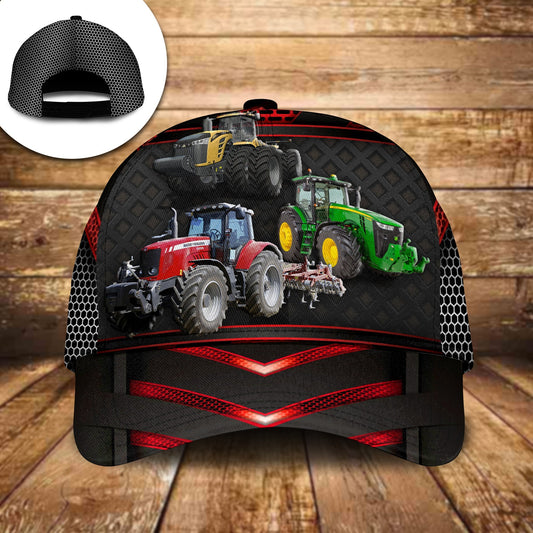Farmer Tractor Lover Rural Lifestyle Classic Cap For Beach Outings Holidays And Thoughtful Everyday Style