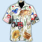 Farm Agriculture Hawaiian Shirt For Coastal Travel, Casual Events, And Comfortable Summer Wear