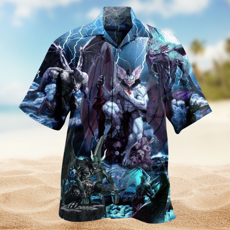 Fear Of Bats Hawaiian Shirt For Coastal Adventures Outdoor Gatherings And Casual Warm Weather Wear