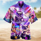 Dog Feeling Music With Pugs Hawaiian Shirt For Beach Holidays Music Events And Relaxed Resort Style