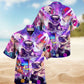 Dog Feeling Music With Pugs Hawaiian Shirt For Beach Holidays Music Events And Relaxed Resort Style