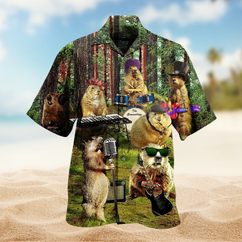 Ferret Sing Song Hawaiian Shirt For Beach Days, Summer Outings, And Thoughtful Gift Giving