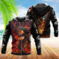 Strong Fantasy Fire Dragon Hoodie For Fantasy Art Lovers Travel Activities And Streetwear