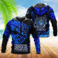 Blue Firefighter Skull Hoodie For Firehouse Events Weekend Outings And Relaxed Streetwear