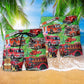 Firefighter Beach Shorts Pattern Detail For Relaxed Weekends And Lightweight Summer Style