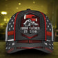 Firefighter Father To Son Classic Cap For Outdoor Activities Weekend Trips And Casual Wear