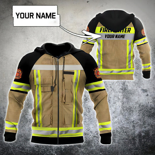 Firefighter Uniform Hoodie For Firefighter Families Casual Style And Meaningful Gifting