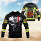 Firefighter Skull Hoodie For Firehouse Events Weekend Outings And Relaxed Streetwear