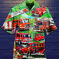 Firefighter Brave Daddy Hawaiian Shirt Artwork View For Coastal Escapes And Resort Style