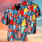 Fireworks Independence Celebration Hawaiian Shirt For Resort Trips, Coastal Parties, And Warm Weather Style