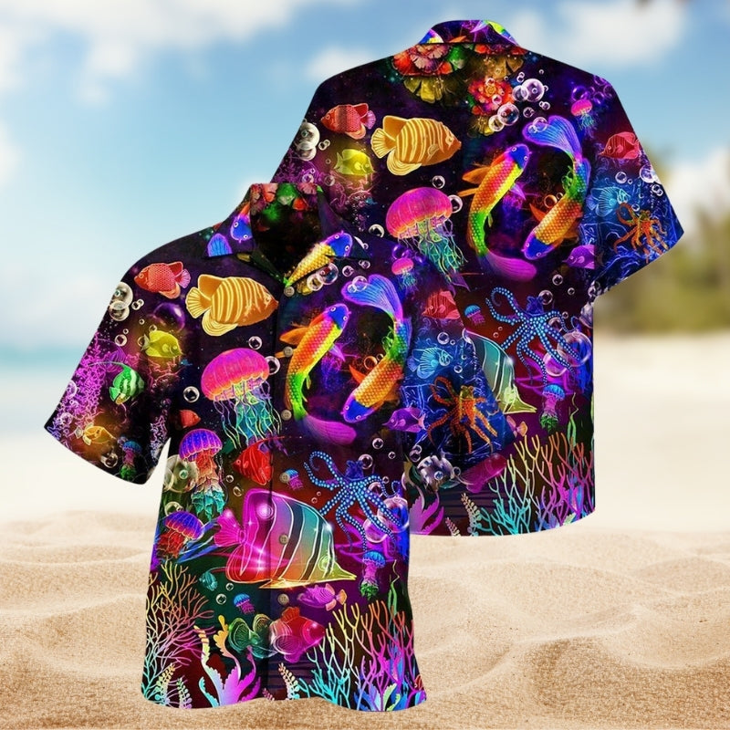 American Independence Fourth Hawaiian Shirt Resort Outfit View For Beach Days
