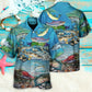 Fish Salmon Therapy Hawaiian Shirt For Beach Parties And Weekend Getaways