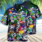 Festive Fishing Amazing Christmas Hawaiian Shirt Design Detail For Sunny Adventures And Casual Wear