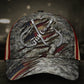 Fish On Camouflage Fishing Classic Cap For Festivals Travel Adventures And Casual Gift Giving
