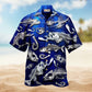 Vintage Gardening Plants Garden Hawaiian Shirt Pattern Detail For Summer Travel