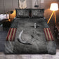 American Fishing Hook Bedding Cover For Outdoor Lover Bedroom Decor