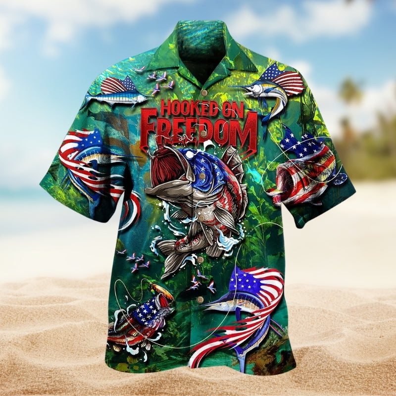Fishing Outdoor Passion Hawaiian Shirt For Sports Fans, Summer Outings, And Relaxed Vacation Wear