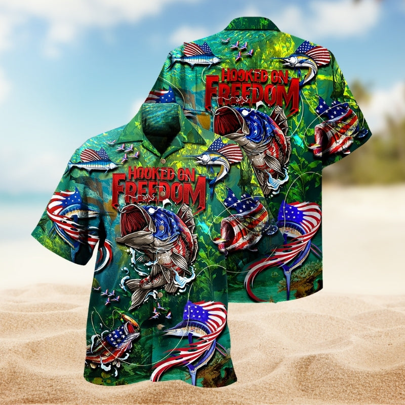 Fishing Outdoor Passion Hawaiian Shirt For Sports Fans, Summer Outings, And Relaxed Vacation Wear