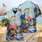 Fishing Big Waves Hawaiian Shirt Design Detail For Sunny Adventures And Casual Wear