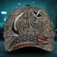Fishing Pattern Ocean Outdoor Classic Cap For Festivals Holidays And Comfortable Everyday Wear
