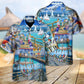 Fishing Pier Moment Hawaiian Shirt For Beach Parties And Weekend Getaways